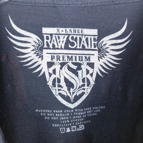 Raw State Redemption Graphic T-shirt - Picture 3 of 8